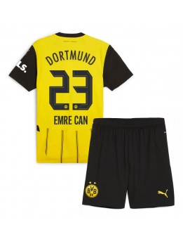 Borussia Dortmund Emre Can #23 Replika Hemmakläder Barn 2024-25 Kortärmad (+ byxor)